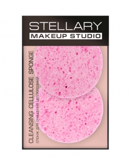 Stellary Спонж для очищения Cleansing Cellulose Sponge, 2 шт