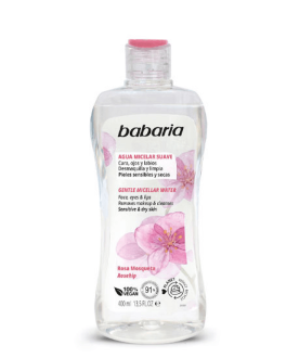 Babaria Мицеллярная вода для снятия макияжа Gentle Rosehip, 400 мл 