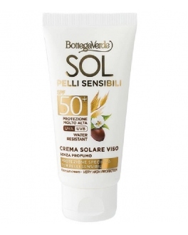 BV Cremă pentru piele sensibilă cu protecție solară SOL SPF50, 50 ml
