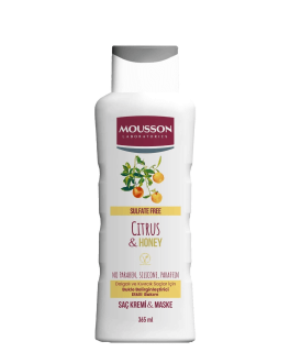 Mousson Condiționer-mască pentru păr creț Citrus and Honey, 365 ml