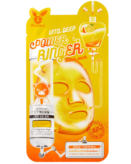 Elizavecca Витаминизированная тканевая маска Vita Deep Power Ringer, 1 шт