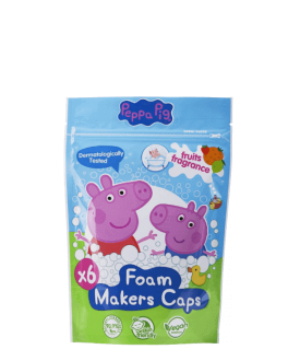 Peppa Pig Капсулы для ванны Foam Makers, 6 x 20 г