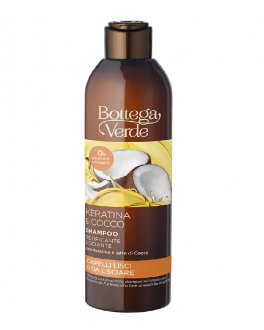 BV Șampon nutritiv pentru păr cu keratina și lapte de cocos Keratina e Cocco Shampoo, 250 ml