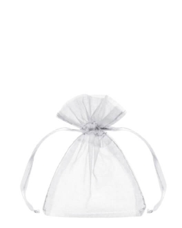 Cosmetic Shop Пакет из органзы Transparent White, 1 pcs
