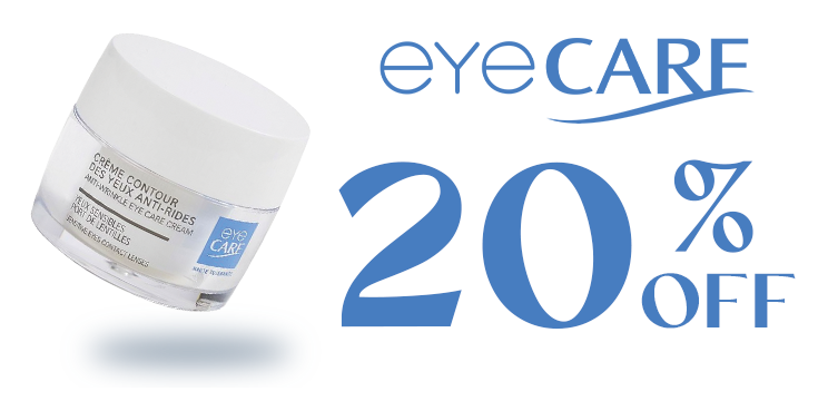 Скидка 20% на средства Eye Care