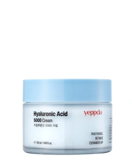 Yeppda Увлажняющий крем для лица Hyaluronic Acid 5000, 50 мл