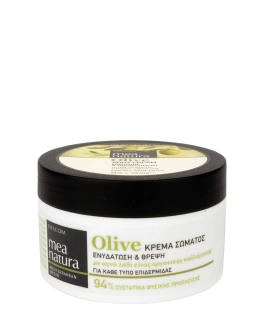 Farcom Увлажняющий крем для тела с оливковым маслом Mea Natura Olive, 250 мл