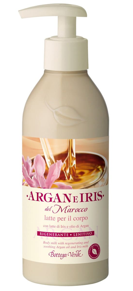 BV Lapte de corp cu ulei de argan și lapte de iris Argan & Iris del Marocco, 250ml