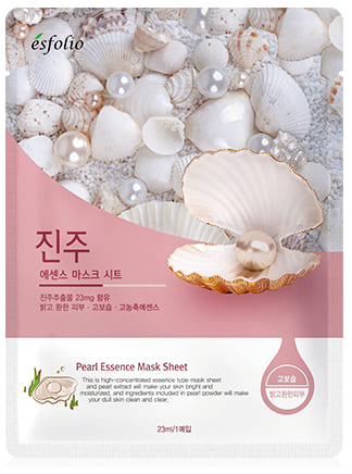 Esfolio Masca cu ext.de perle Pearl Essence Mask Sheet