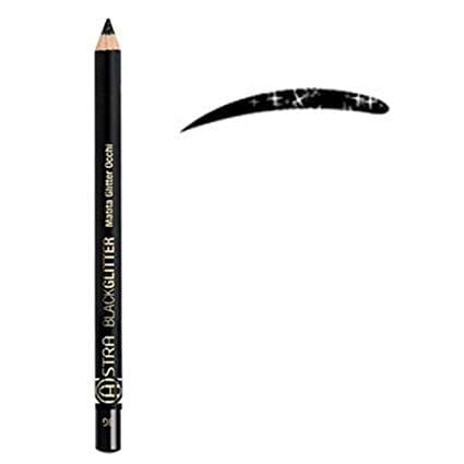 Creion cu efect de luciu 'Black Glitter BG' ASTRA