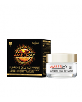 Farmona Crema de noapte Amberray Supreme Cell Activator Whitening Rebuilding Face Cream, 50 ml