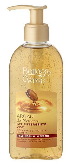 BV Gel de curatare cu ulei de argan pentru fata Argan del Morocco, 200 ml