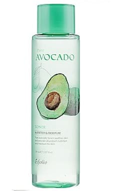 Esfolio Toner pentru față cu extract de avocado Pure Avocado toner, 150 ml