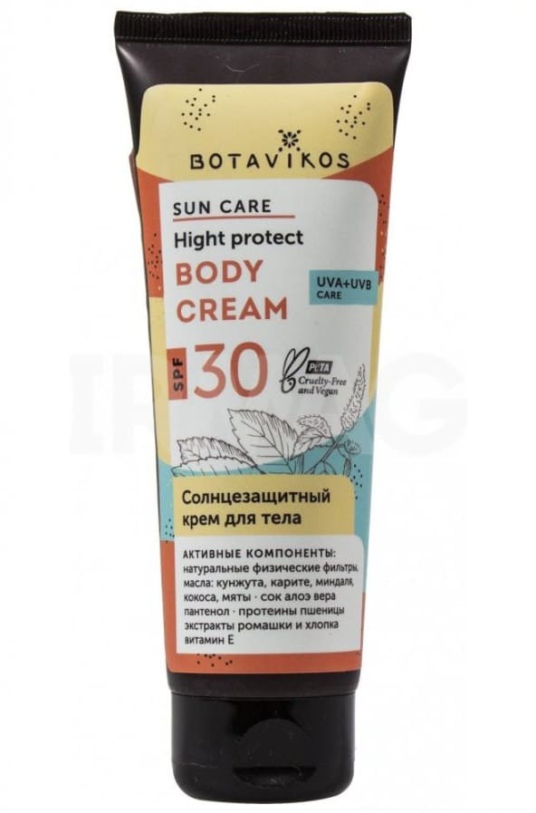 Botavikos Крем для тела cолнцезащитный SPF30, 100 мл
