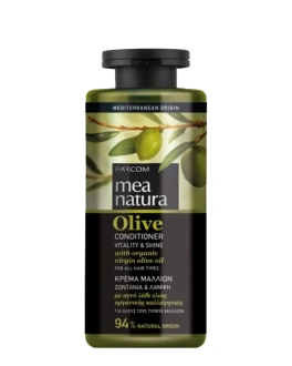 Farcom Condiționer pentru păr cu ulei de măsline Mea Natura Olive, 300 ml
