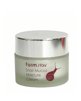 FarmStay Увлажняющий крем для лица с муцином улитки Snail Mucus Moisture Cream, 50 мл