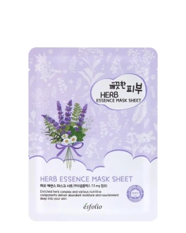 Esfolio Mască din țesătură pentru față Pure Skin Herb, 1 buc