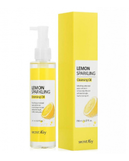 Secret Key Ulei hidrofil revigorant cu extract de lamaie pentru față Lemon Sparkling, 150ml