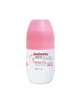Babaria Deodorant Deo Roll-On Deodorant Sensitive, 50ml