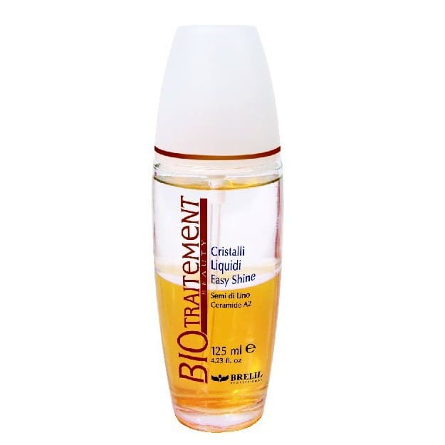 Brelil Spray Bifazic pentru strălucirea și restaurarea părului Easy Shine Liquid Crystal, 125 ml
