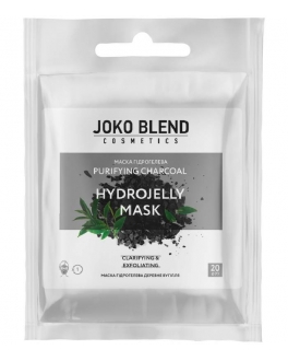 Joko Blend Mască pentru față cu hidrogel Hydrojelly Mask Purifying Charcoal  20 g