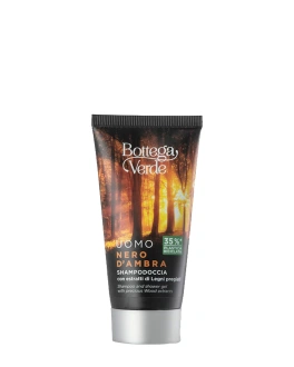 BV Шампунь-гель для мужчин UOMO Black Amber, 50 мл