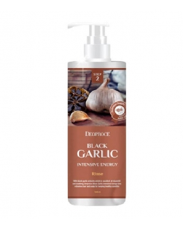 Deoproce Бальзам для волос чёрный чеснок Rinse Black Garlic Intensme Energy, 1000 ml