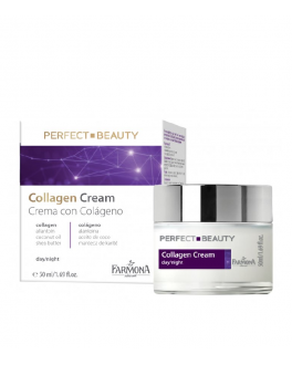 Farmona Cremă de întinerire cu colagen pentru zi/noapte Perfect Beauty Collagen Cream, 50 ml