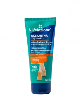 Farmona Cremă catifelană pentru pielea aspră și uscată a picioarelor cu ceara de albine Nivelazione Natural Softening Cream With Beeswax , 75 ml
