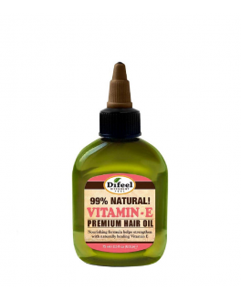 Difeel Ulei natural premium pentru regenerarea părului cu vitamina E 99% Natural Vitamin-E Premium Hair Oil, 75 ml