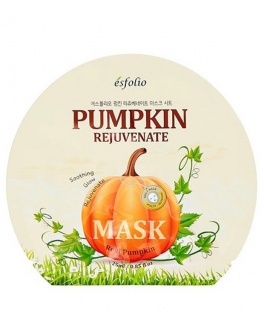 Esfolio Masca din tesatura pentru fata cu extract de dovleac Pumpkin Rejuvenate Mask