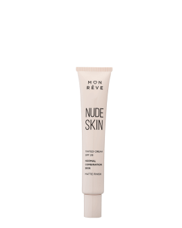 MON REVE Тональный крем Nude Skin Normal To Combination Skin SPF20, 30 мл