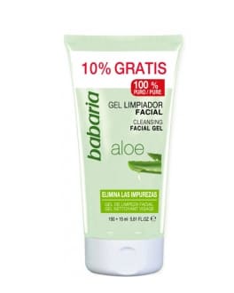 Babaria Gel de curățarea feței Cleansing Facial Gel Aloe, 165ml