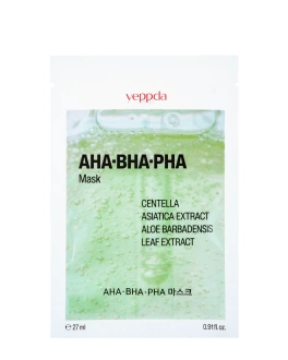 Yeppda Обновляющая тканевая маска AHA-BHA-PHA, 1 шт