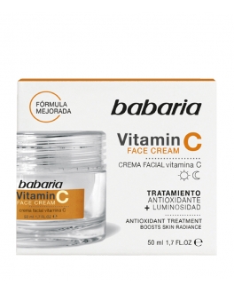 Babaria Крем для лица с Витамином С. Антиоксидантный уход + Сияние кожи, 50 ml