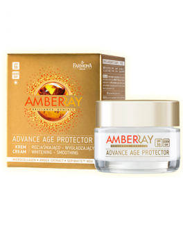 Farmona Омолаживающий дневной крем для лица "Янтарный"AMBERRAY Advance Age Protector SPF30 Whitening-Smoothing Day Cream, 50ml