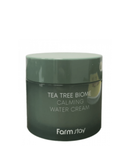 FarmStay Cremă calmantă cu de arbore de ceai Tea Tree Biome Calming Water Cream, 80 мл