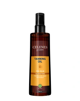 CELENES Масло для загара Herbal Tanning Oil, 20 мл