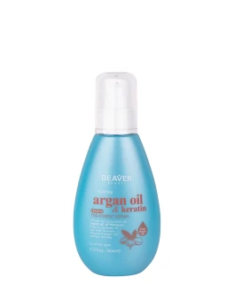 BEAVER Ser pentru păr fără clătire Argan Oil and Keratin Treatment, 150 ml
