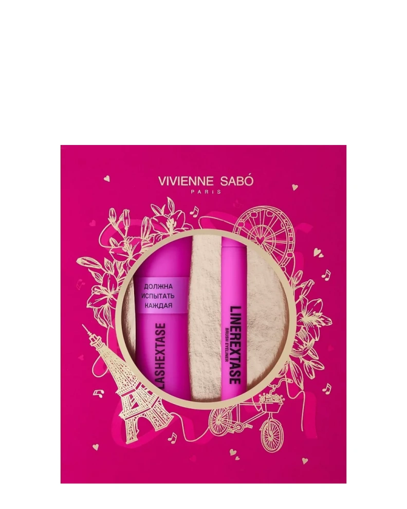 Set cadou Vivienne Sabo Lashextase și Linerextase, 2 buc