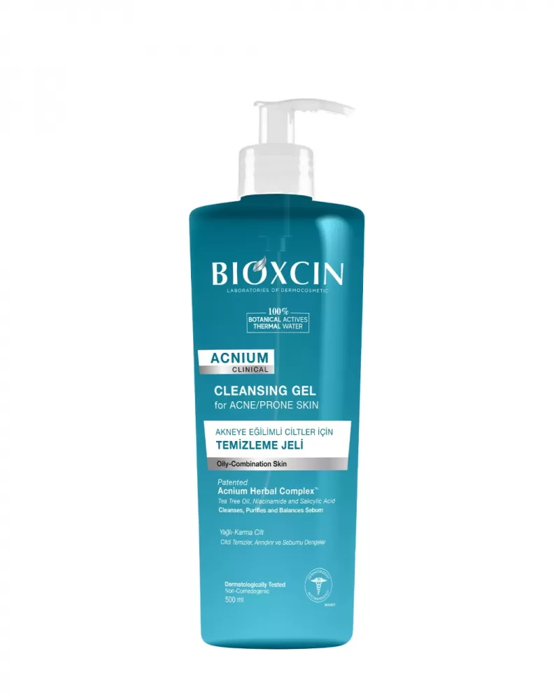 Gel de curățare pentru față BIOXСIN Acnium Sebum Regulating, 500 ml
