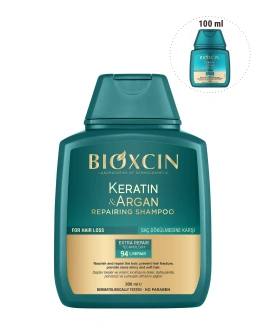 BIOXCIN Șampon revitalizant Keratin and Argan, 300 ml