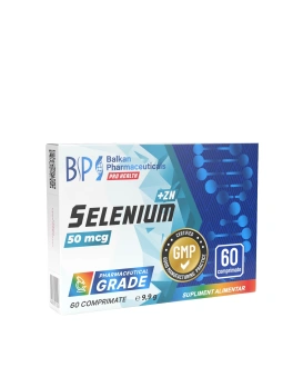 Balkan Pharmaceuticals Supliment alimentar Selenium+ Zn, 60 caps