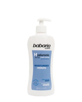 Babaria Loțiune de corp Hyaluronic Acid, 400 ml