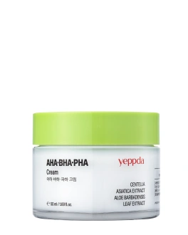 Yeppda Обновляющий крем для лица AHA-BHA-PHA, 50 мл