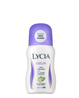 Lycia Deodorant roll-on Nature Cucumber and Green Tea 48h, 50 ml