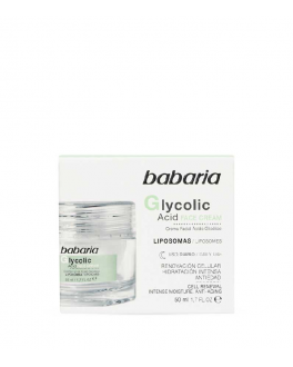 Babaria Ночной обновляющий крем с гликолевой кислотой Glycolic Acid Facial Cream, 50 ml
