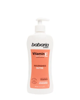 Babaria Loțiune de corp Vitamin E, 400 ml