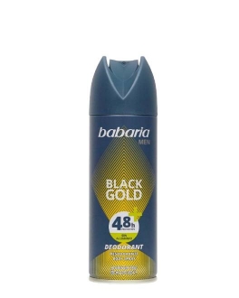 Babaria Дезодорант-спрей для мужчин Black Gold, 200 мл