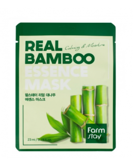 FarmStay Mască din țesătură Real Bamboo, 1 buc